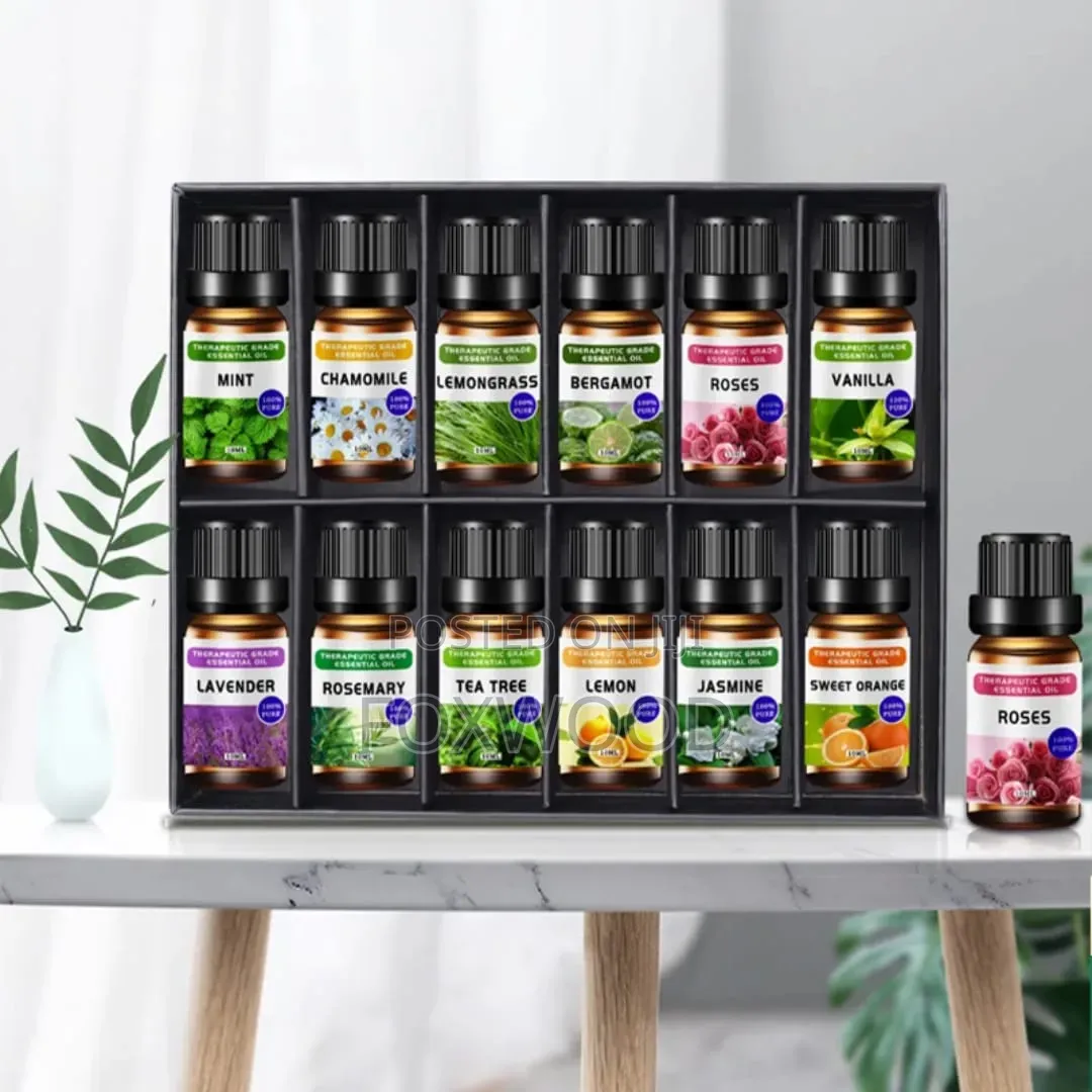 12pc Set 100% Pure Natural Aromatherapy Essential Oils