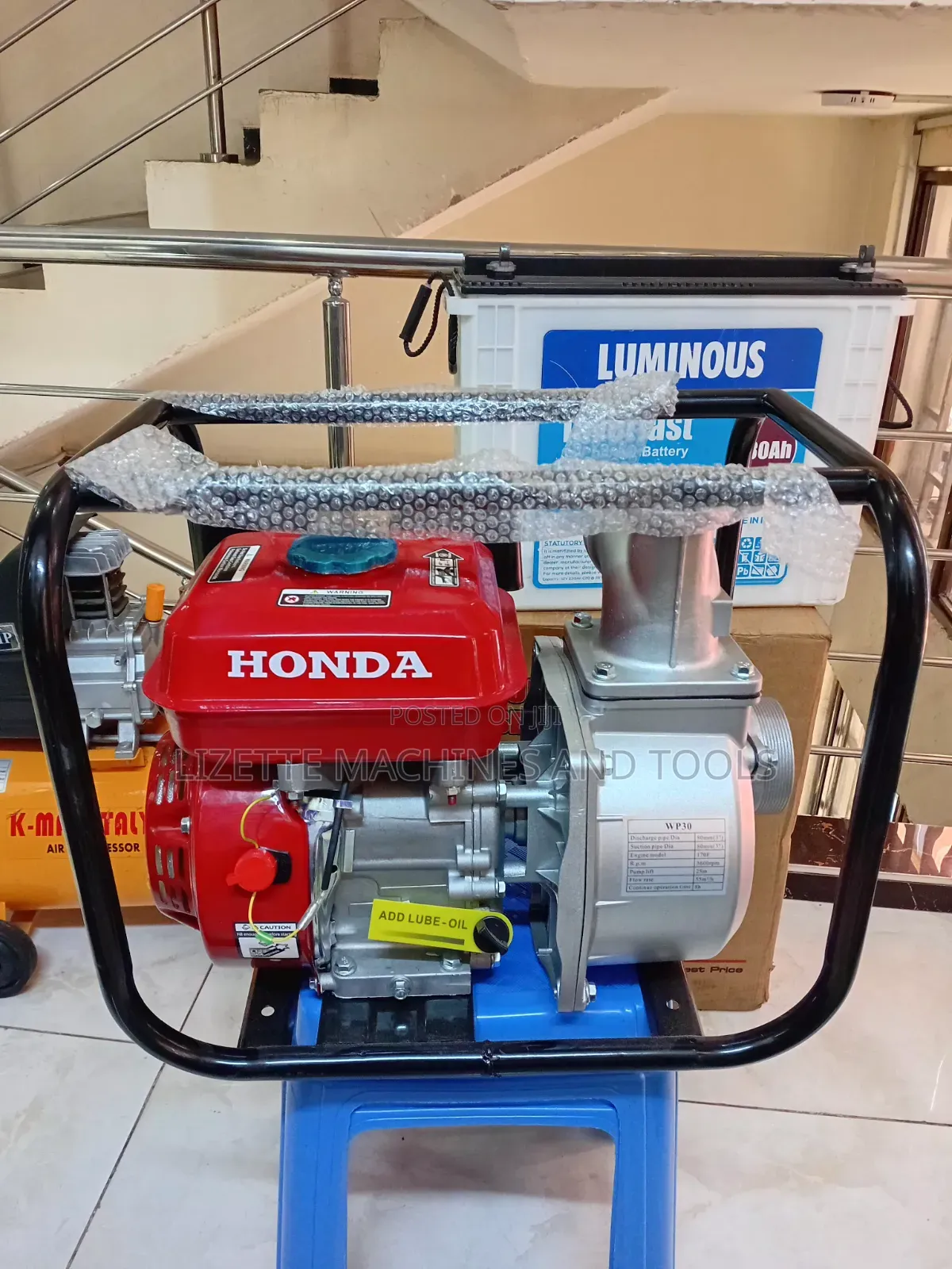 3" Honda Petrol Water Pump 8hp