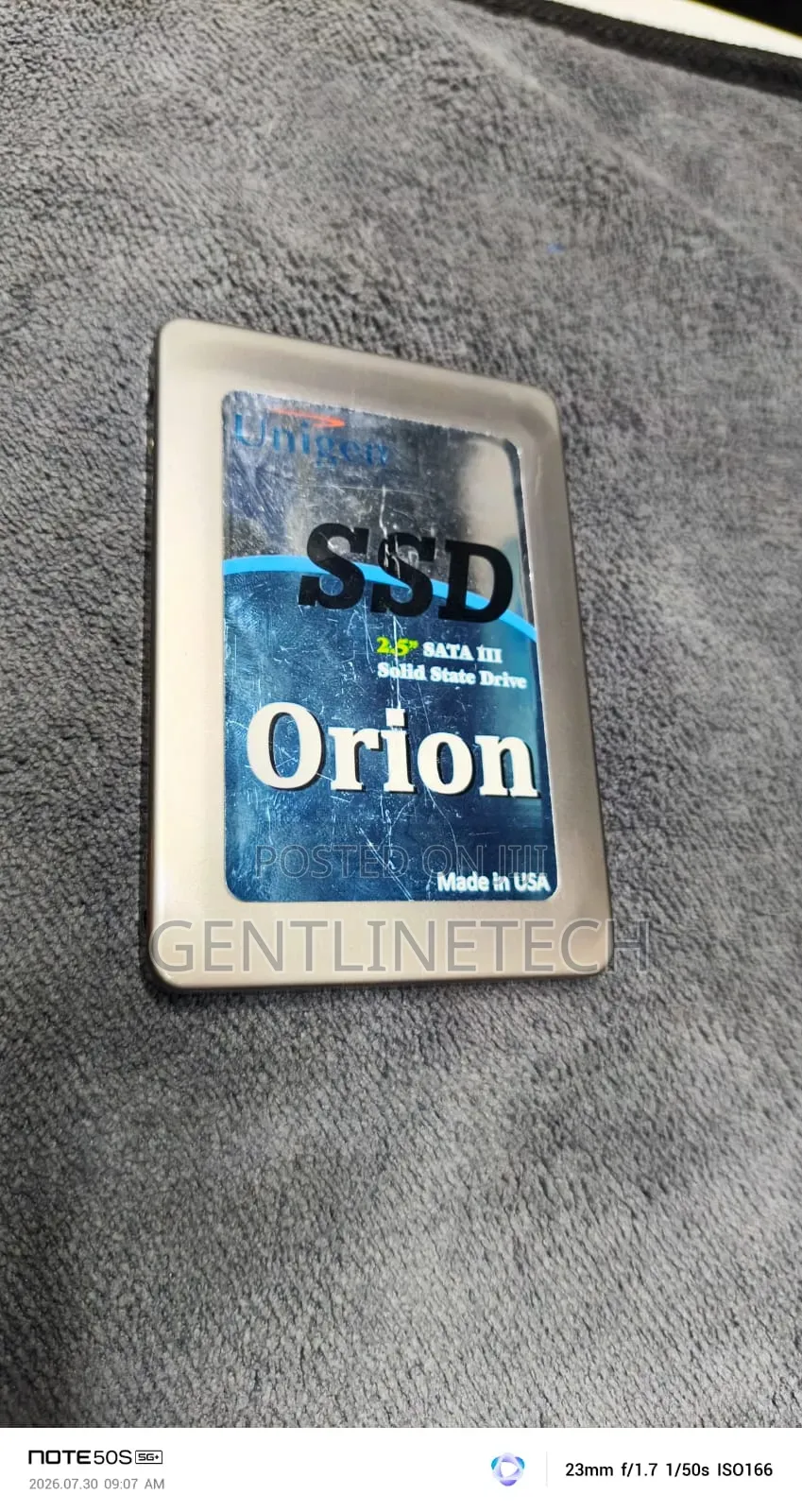 Unigen Orion 480GB 2.5-Inch SATA SSD