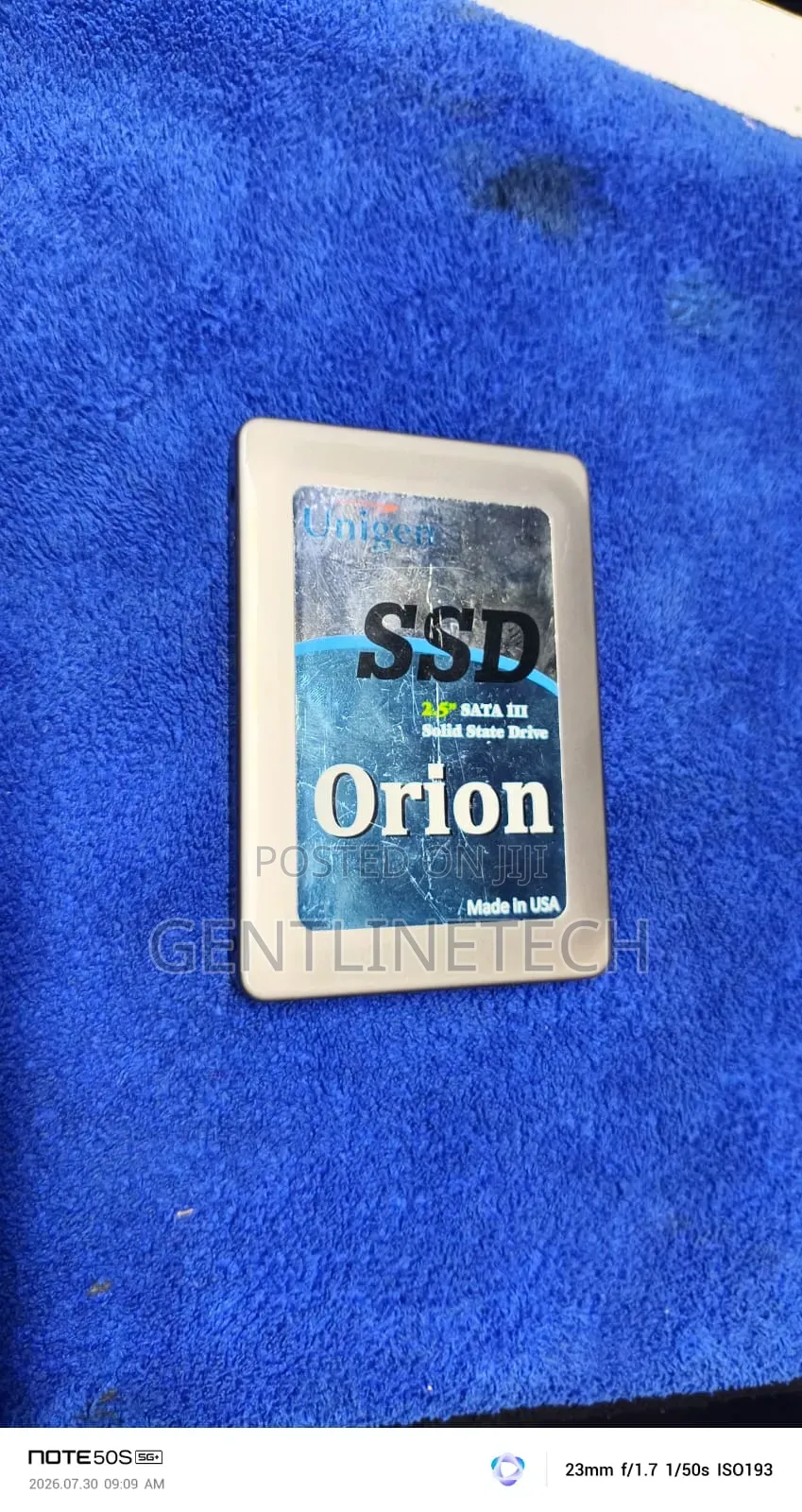 Unigen Orion 480GB 2.5" SATA III Solid State Drive