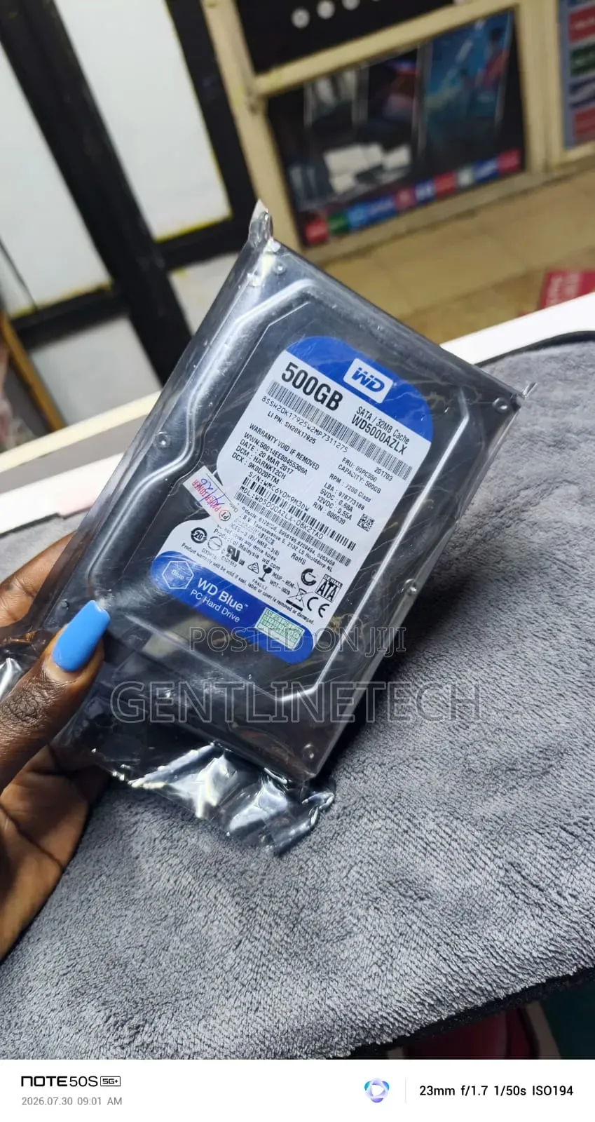 WD Blue 500GB Laptop Hard Drive "