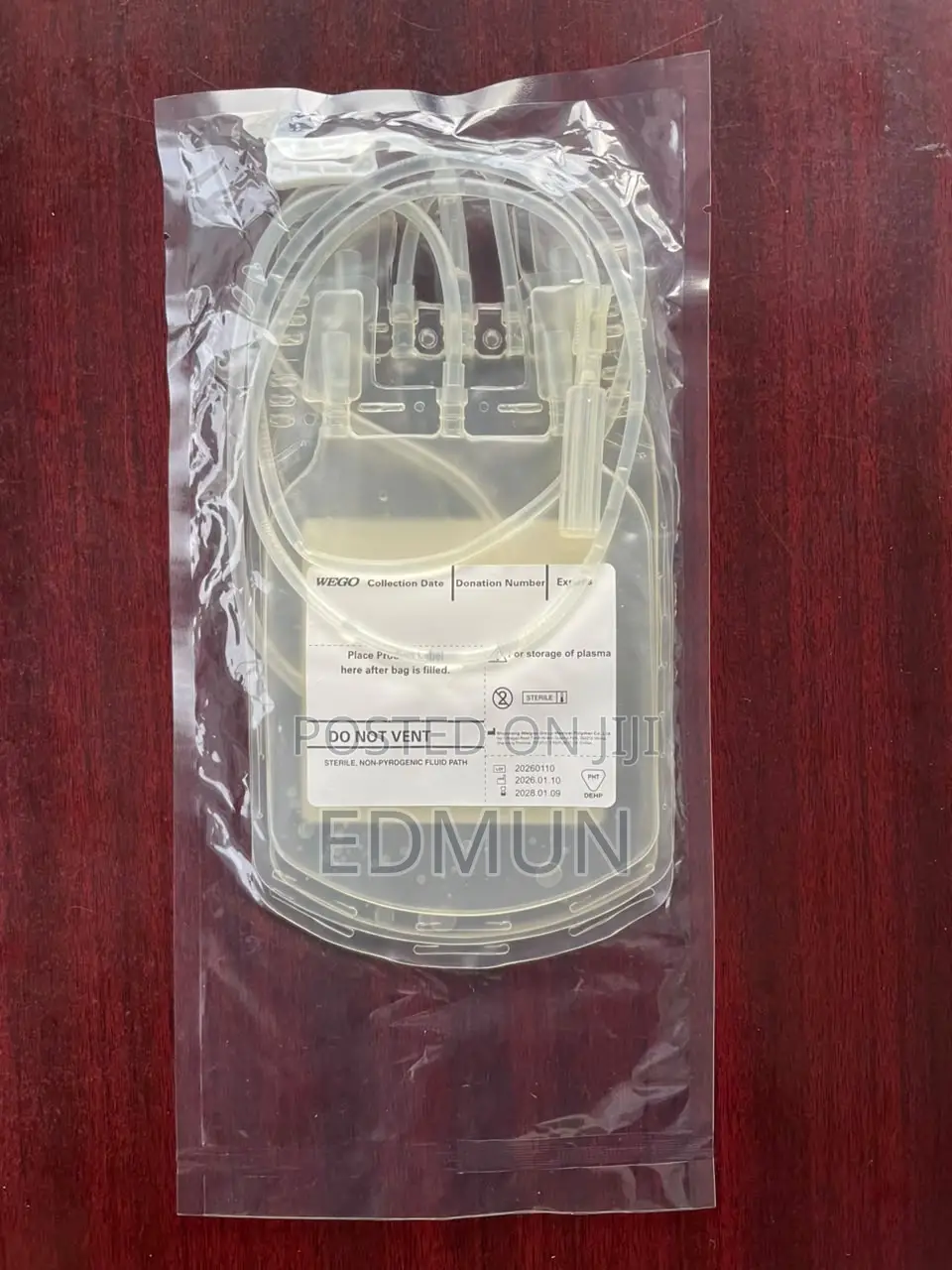 Sterile Blood Bag 450ml CPDA-1 Blood Collection Bag