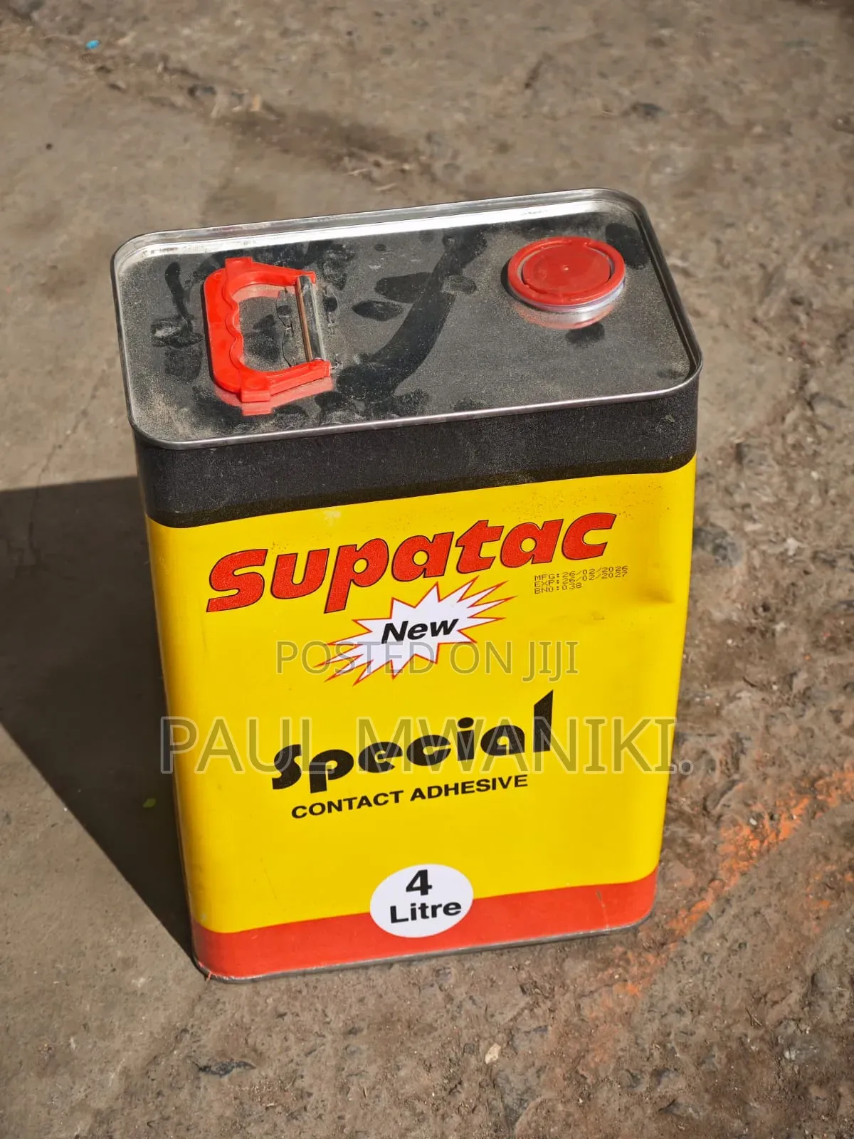 Post Title:Supatac Special Contact Adhesive 4L– Industrial Glue