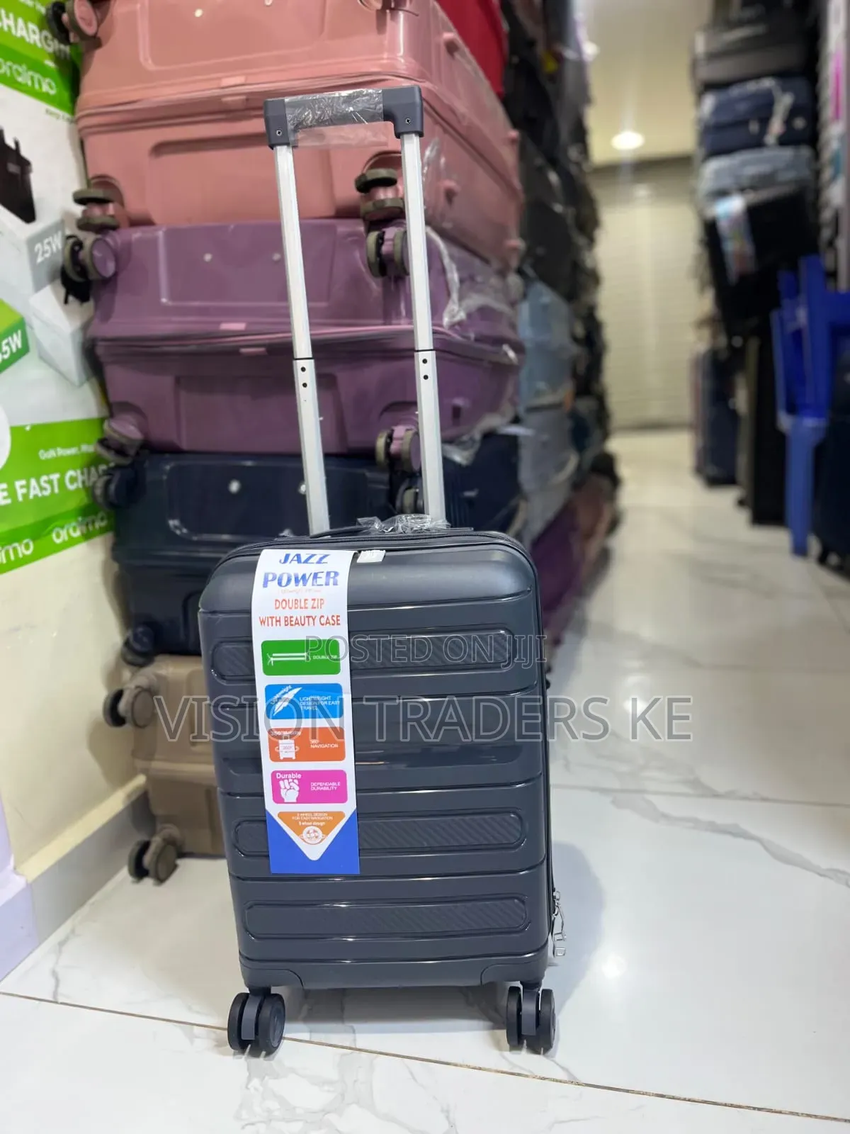 *Small Unbreakable Rubber Suitcase