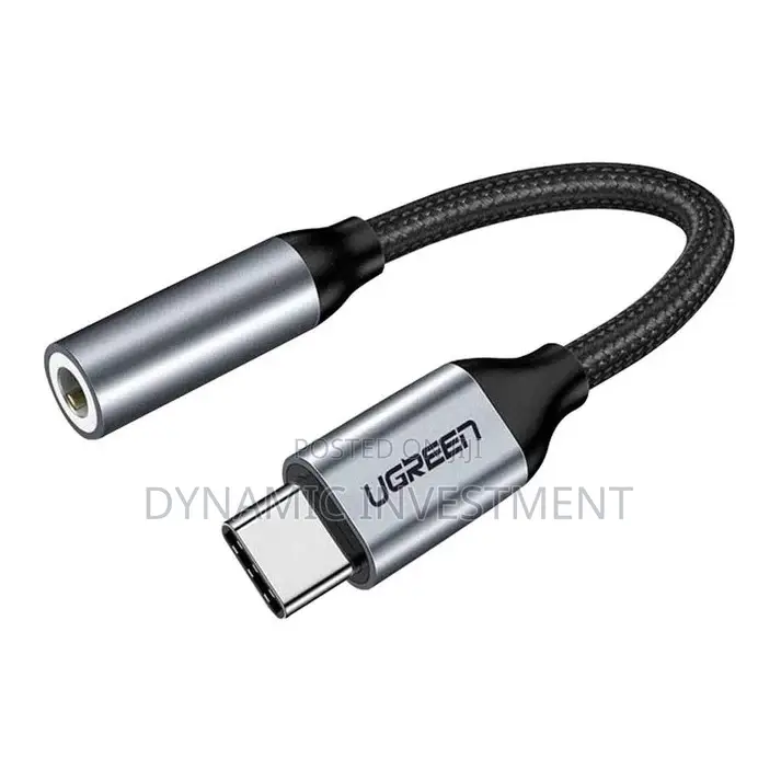 UGREEN USB C to 3.5mm Audio Adapter Type C to Aux 24bit/96kHz