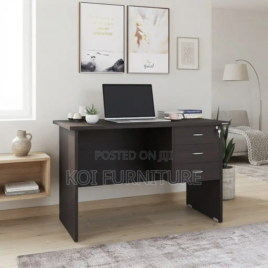 Office Desk; Home Office Clerical Gray Top Study Table