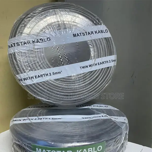 2.5mm2 300v/500v Twin With Earth Electrical Cable 3 Cores 90 Meters