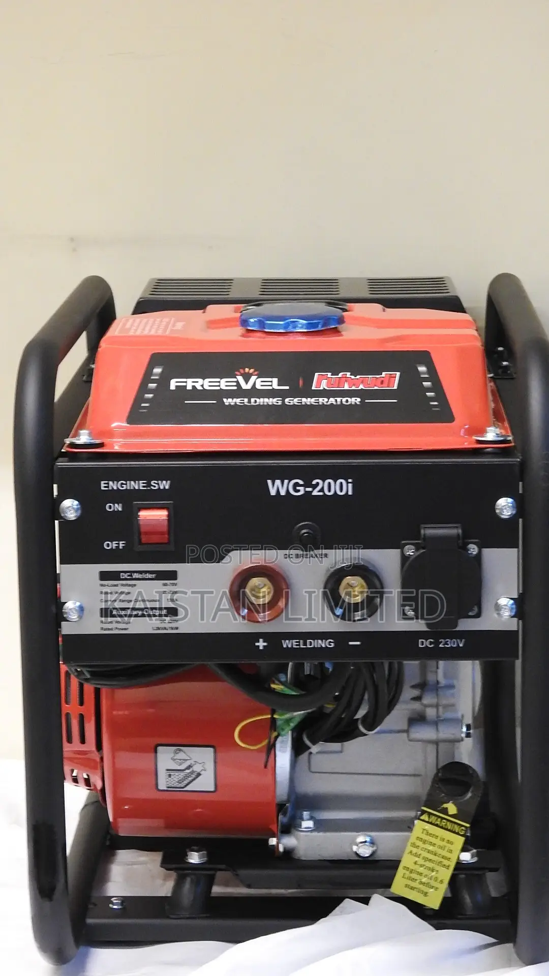 FREEVEL Petrol Welding Generator – 120 Amps/