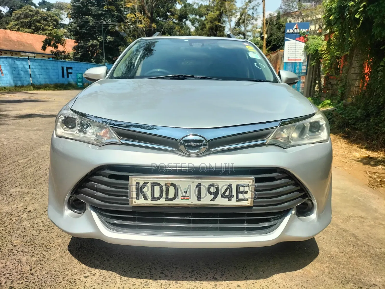 Toyota Corolla Fielder 2015 Silver