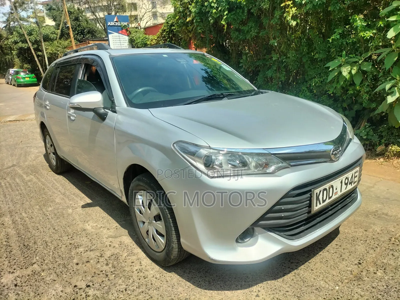 Toyota Corolla Fielder 2015 Silver