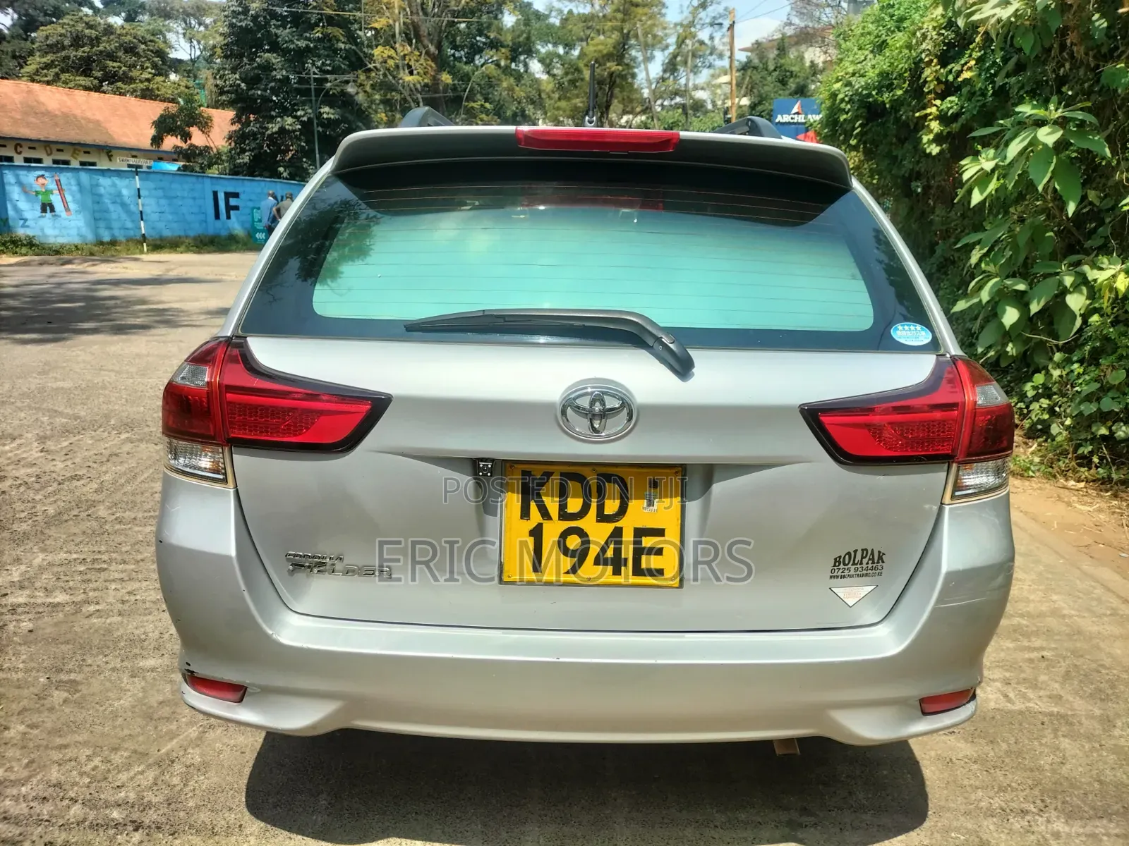 Toyota Corolla Fielder 2015 Silver