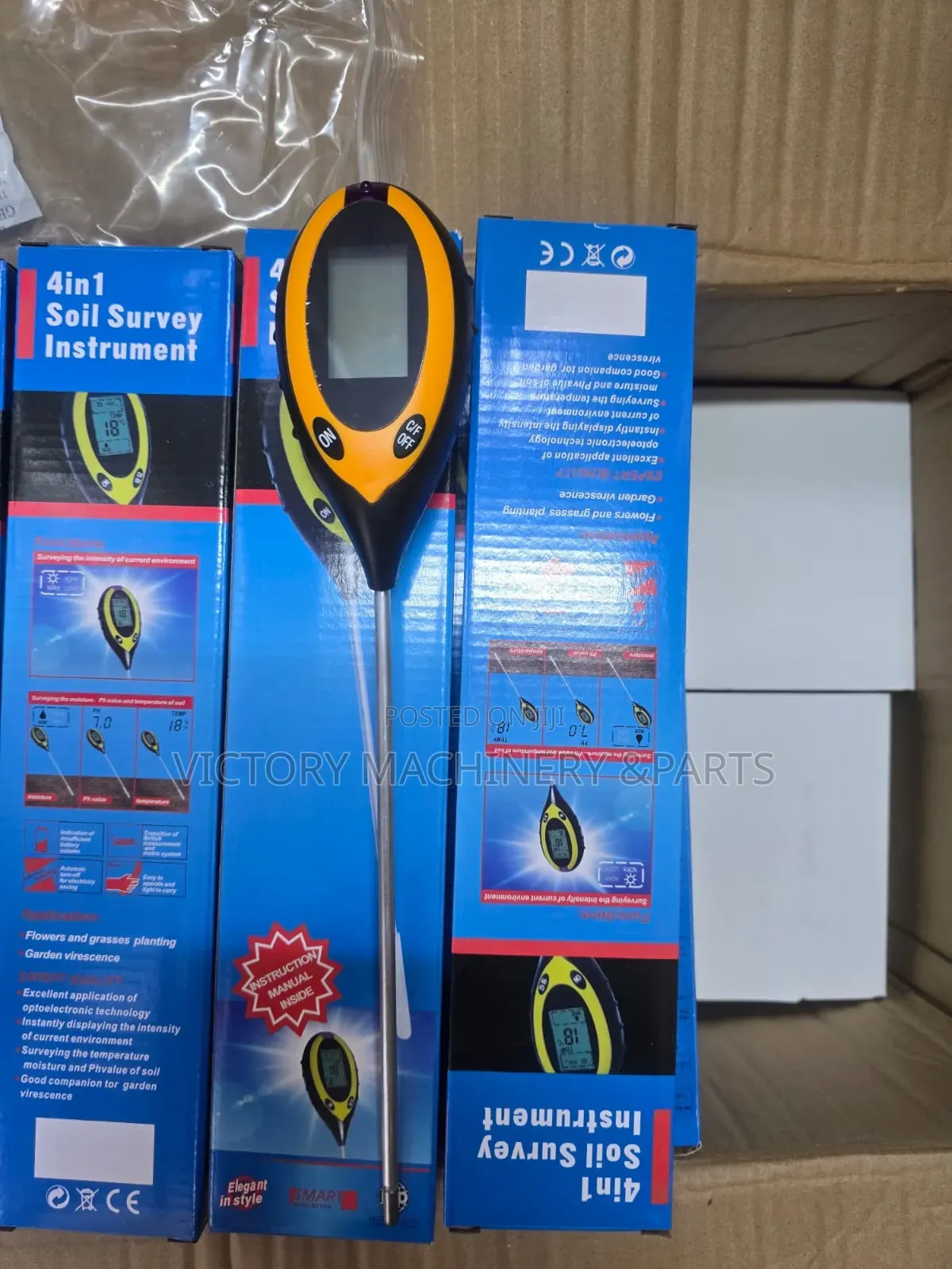 4-in-1 Soil pH Meter / Soil Tester