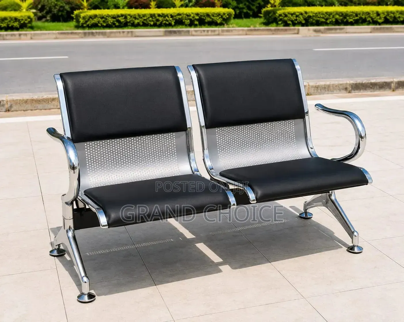 2-Seater Airport Waiting Bench