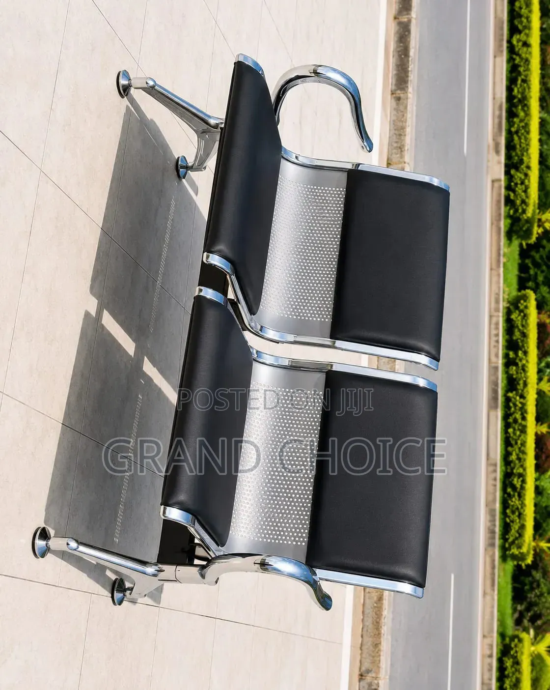 2-Seater Airport Waiting Bench