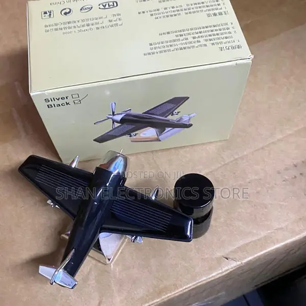 Car Air Freshener Helicopter Design Rotating on Solar Heat