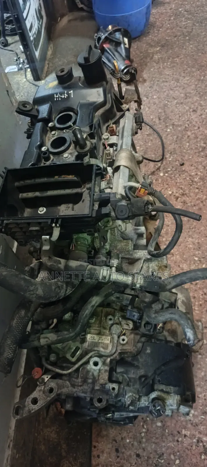 1kr Slim Engine With Gear 2Bl
