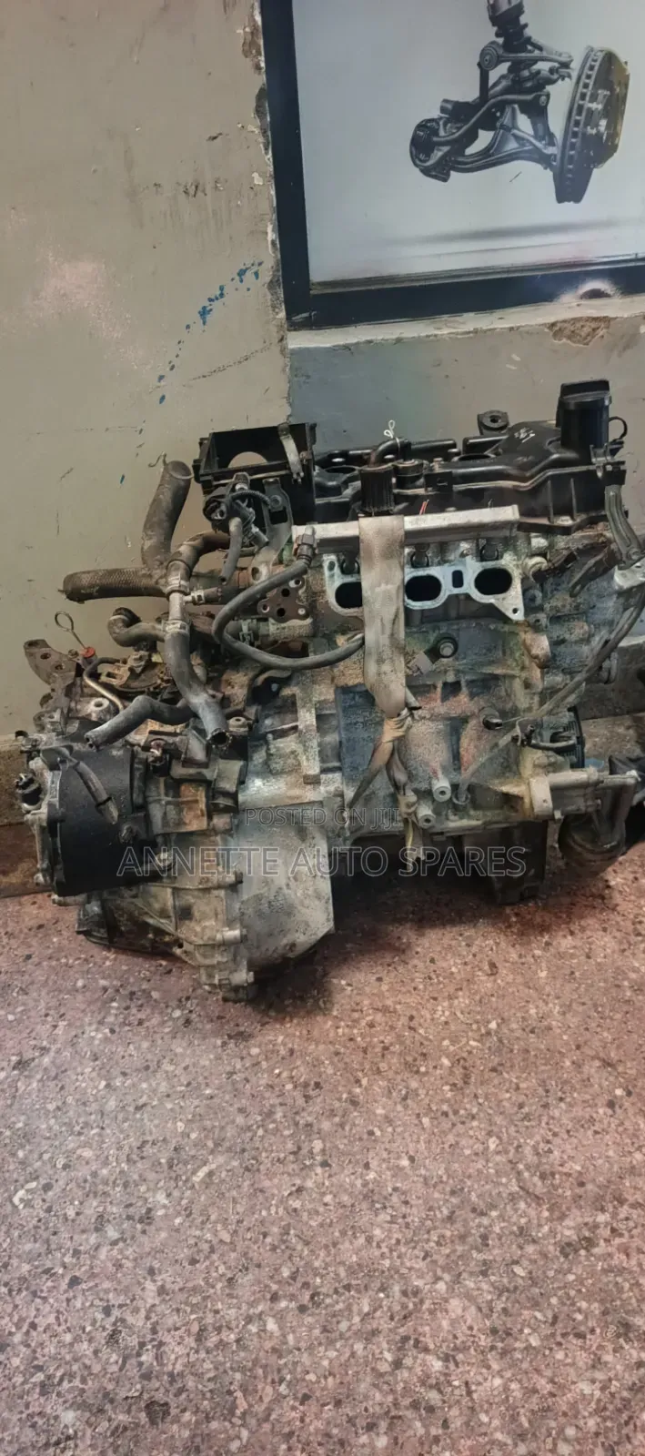 1kr Slim Engine With Gear 2Bl