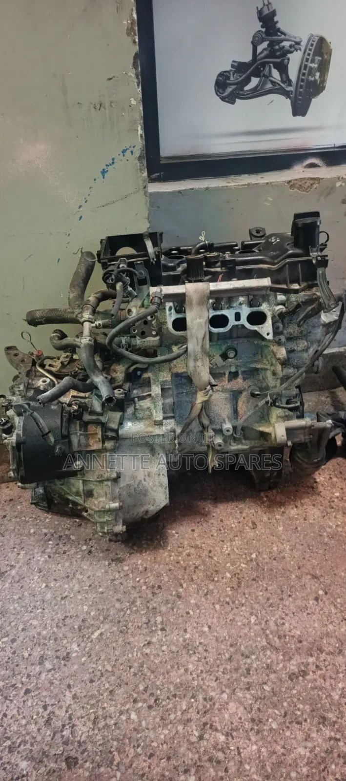 1kr Slim Engine With Gear 2Bl