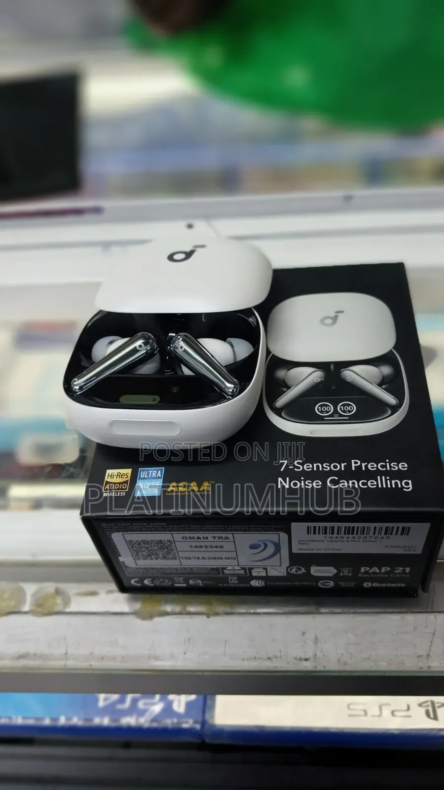 Liberty 4 Pro White Anker Original