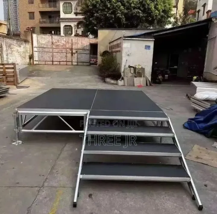 Eficient Delivery of Stage Boards. Raised Ground at Affordable Costs