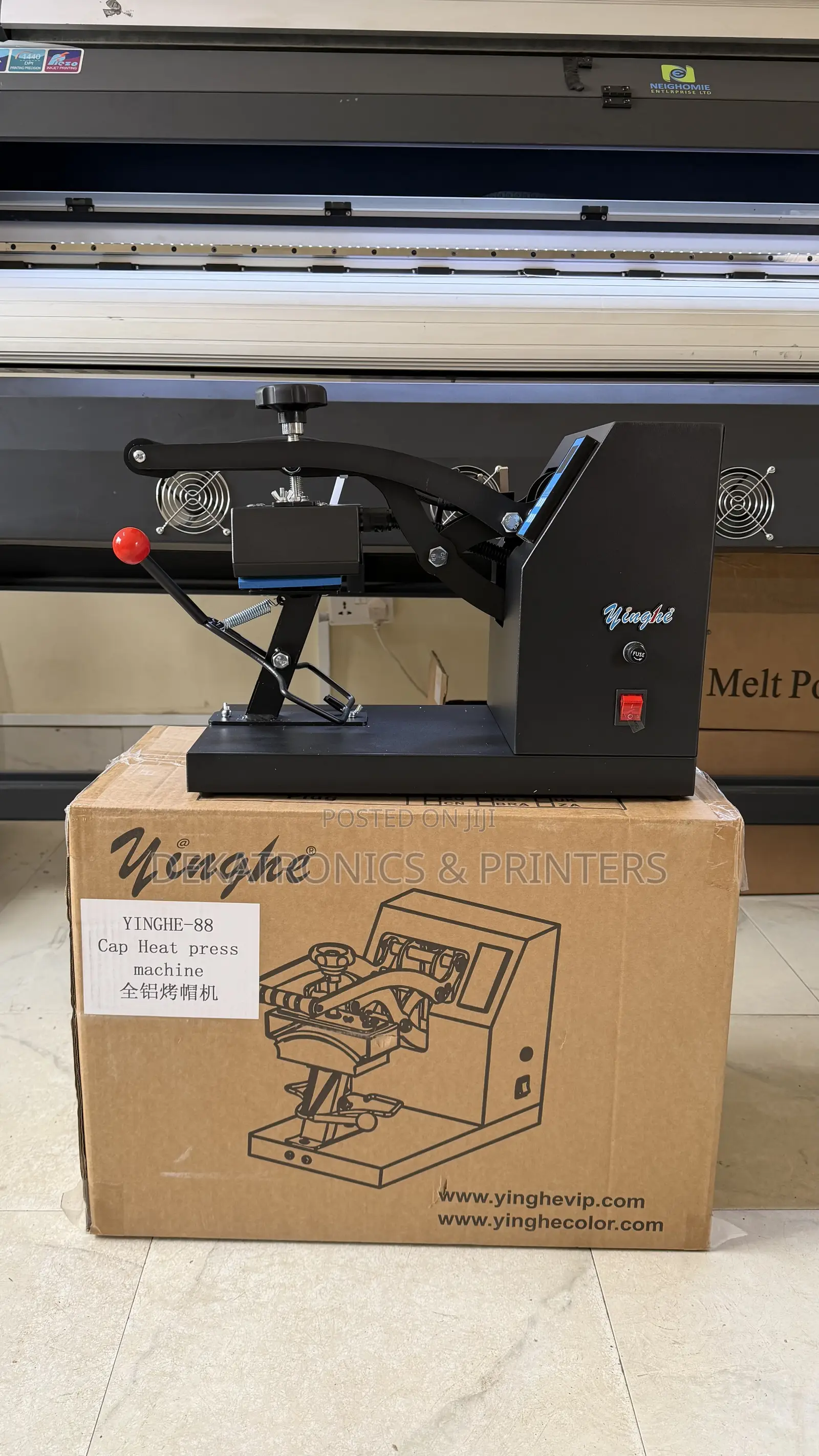 Digital Cap Heat Press