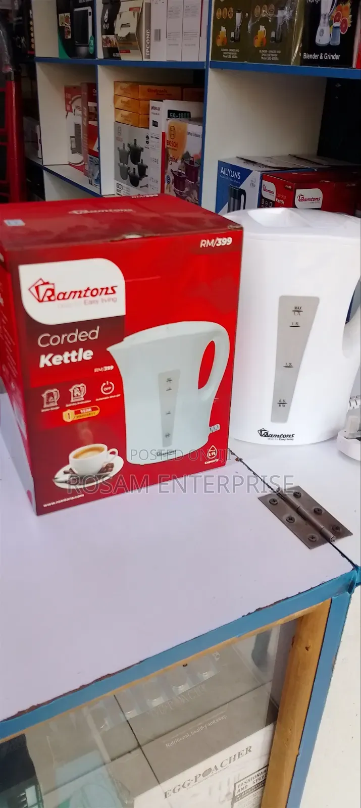 Ramtons 1.7L Electric Kettle