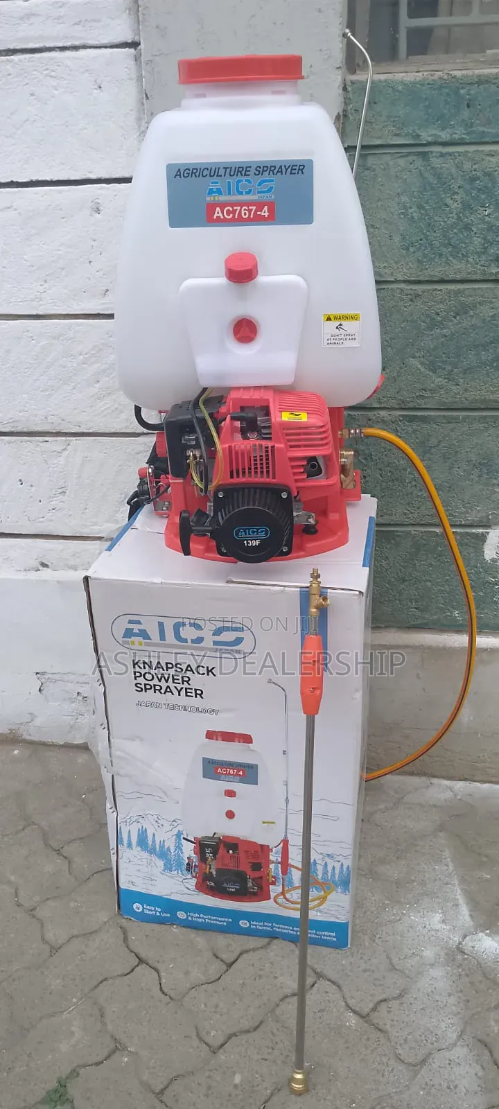 High-Pressure Agricultural Power Sprayer