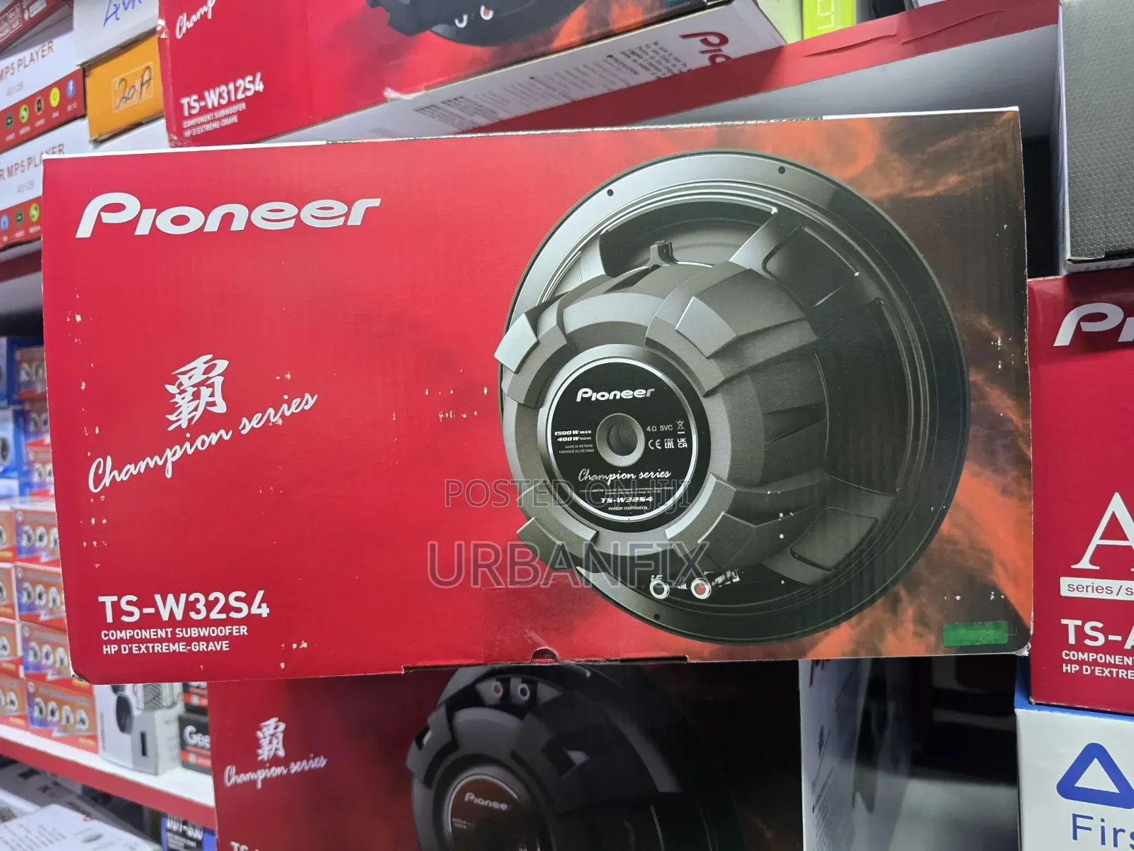 1500watts Pioneer Champion Series Bass Subwoofer