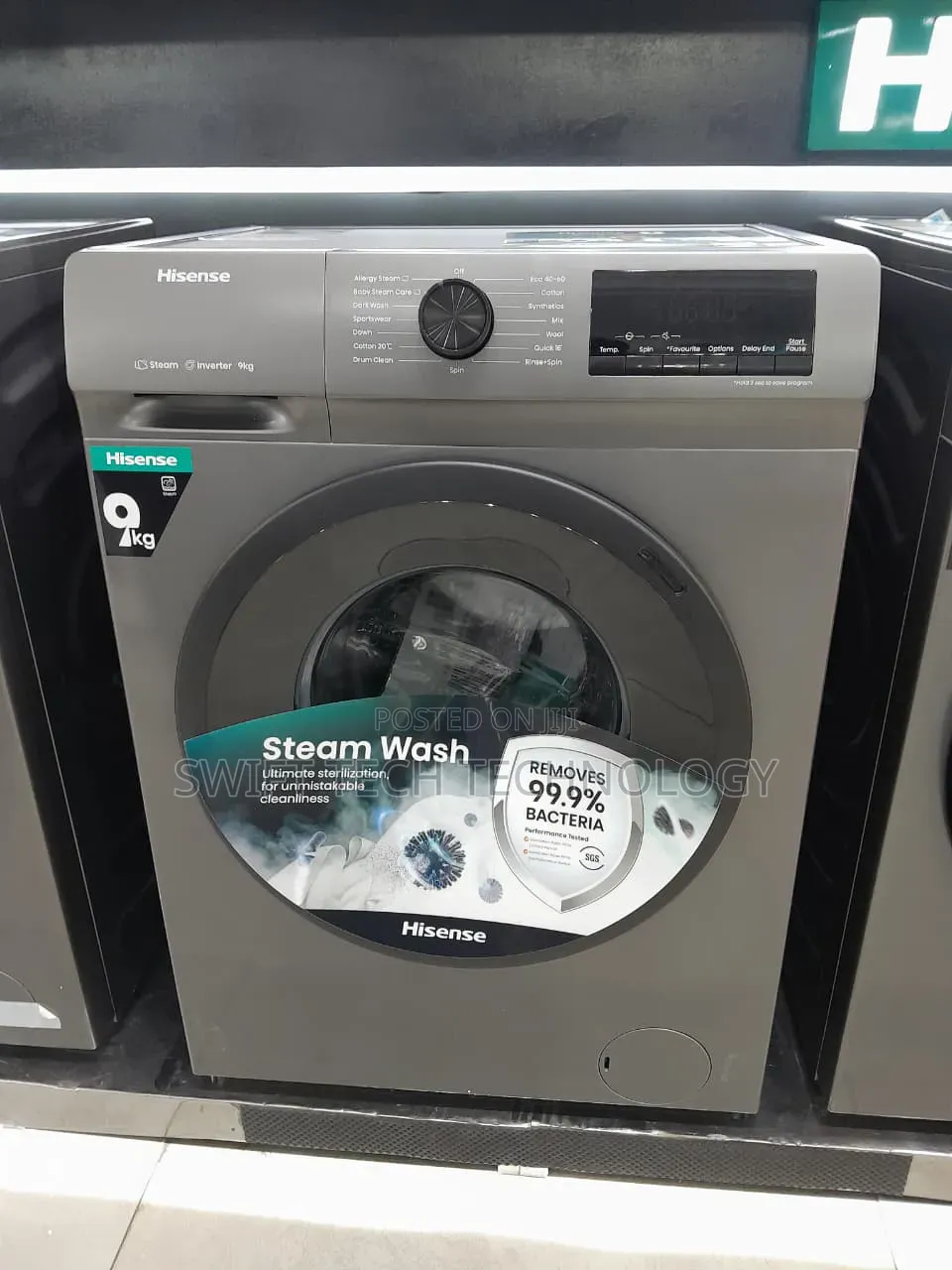Washing Machine Hisense 9kg Front Load Fully Automatic
