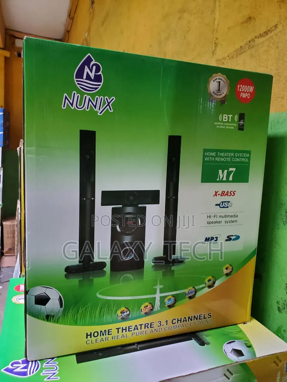 Nunix M7 3.1 Channel Home Theater System