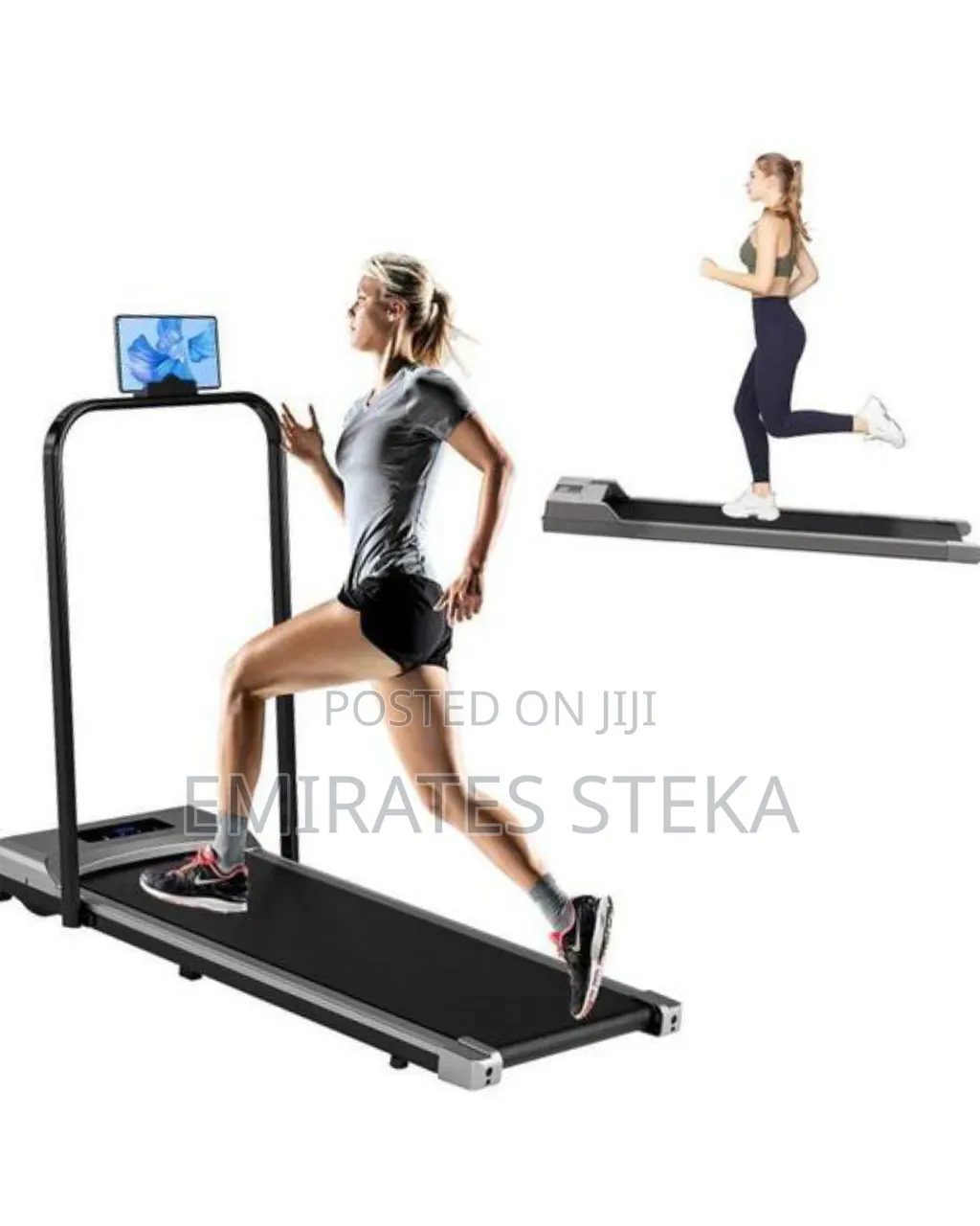 Slim Foldable Treadmill for Walking and Running, Cardio Exercise