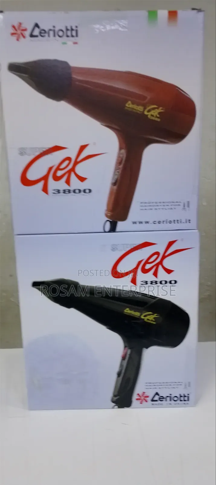 Gek 3800 Zerriotti Blow-Dry