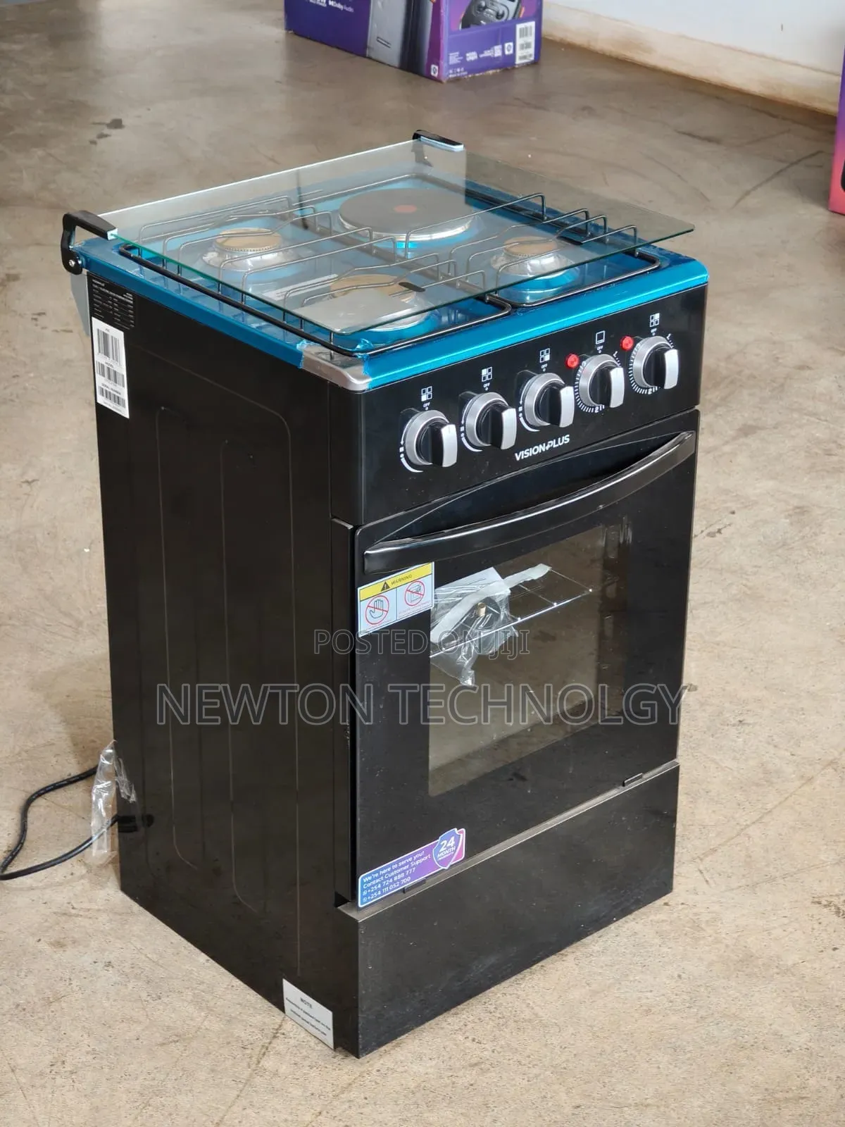 50*55 Vision 3+1 Standing Cooker