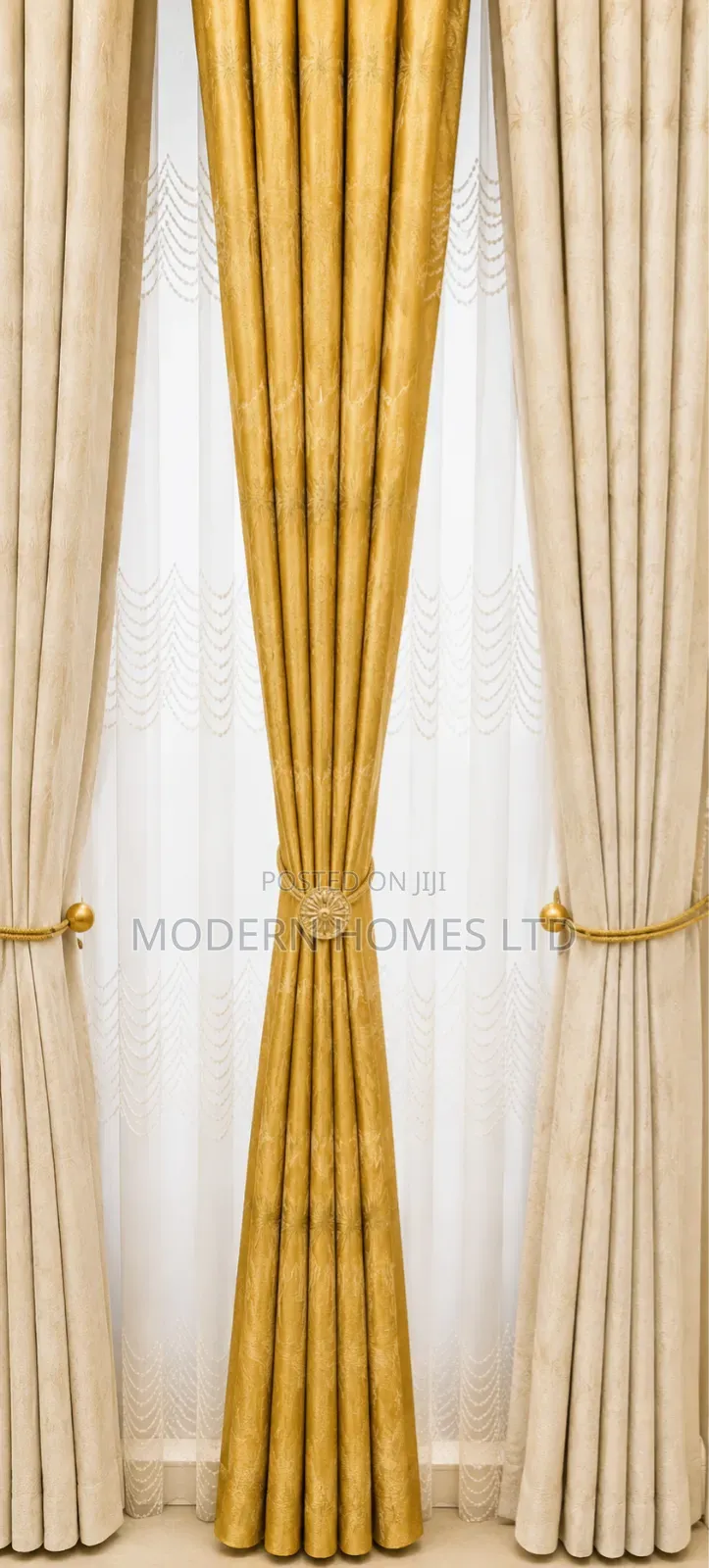 Transform Your Home With Beautiful Luxury Gold Curtains!