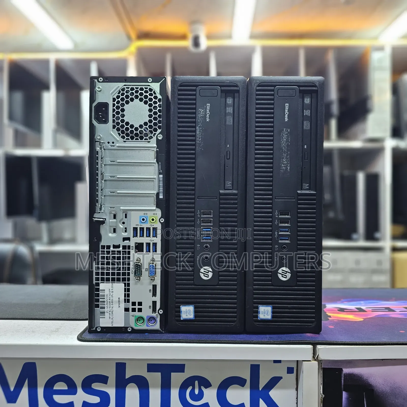 Desktop Computer HP EliteDesk 800 G3 8GB Intel Core i5 HDD 500GB