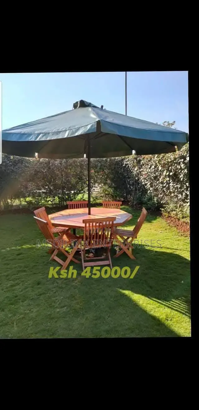 Foldable Chairs +Canvas +Tables + Parasol