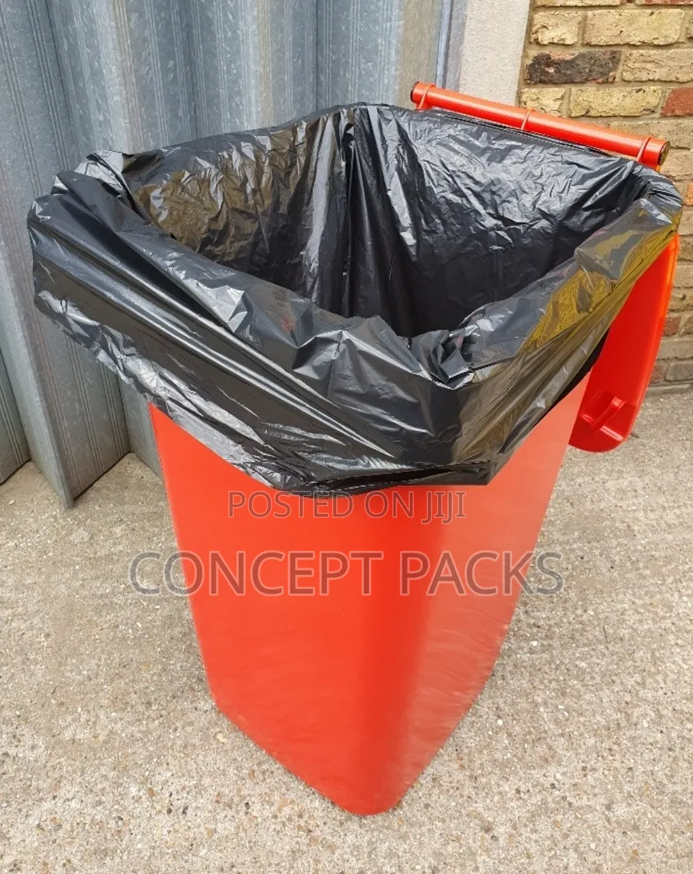 100 Litres Perfect Heavy Duty Garbage Bags - 50Pcs
