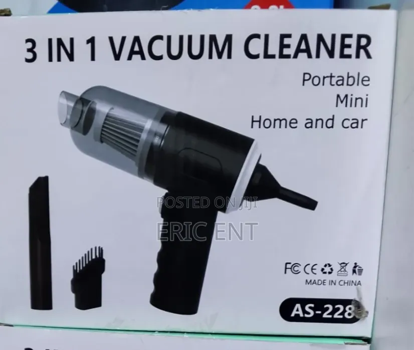 3 in 1 Handheld Wireless Car Home Vacuum Cleaner
