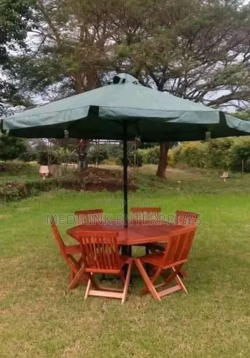 Premium Breeze 6 Seater Shades With Foldable Wooden a Chairs