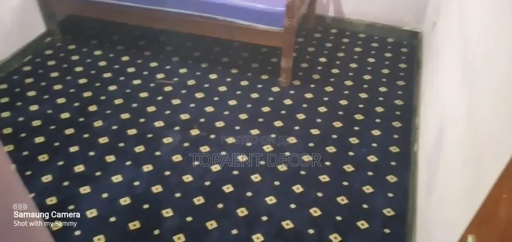 Red and Blue Flowered Office Carpets