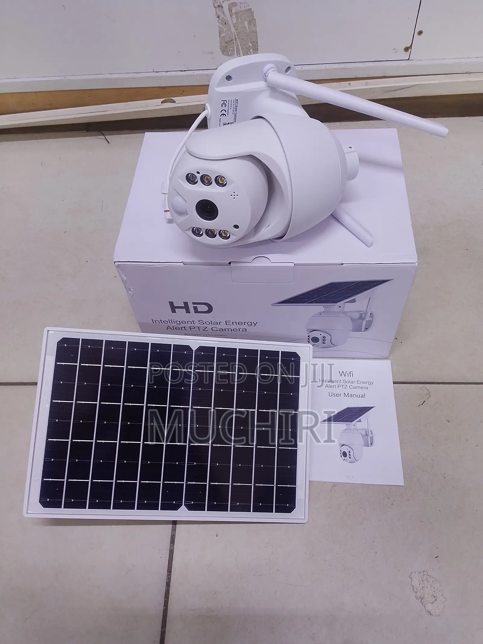 UBOX Outdoor Single Lens Solar Camera 360° PTZ 4G