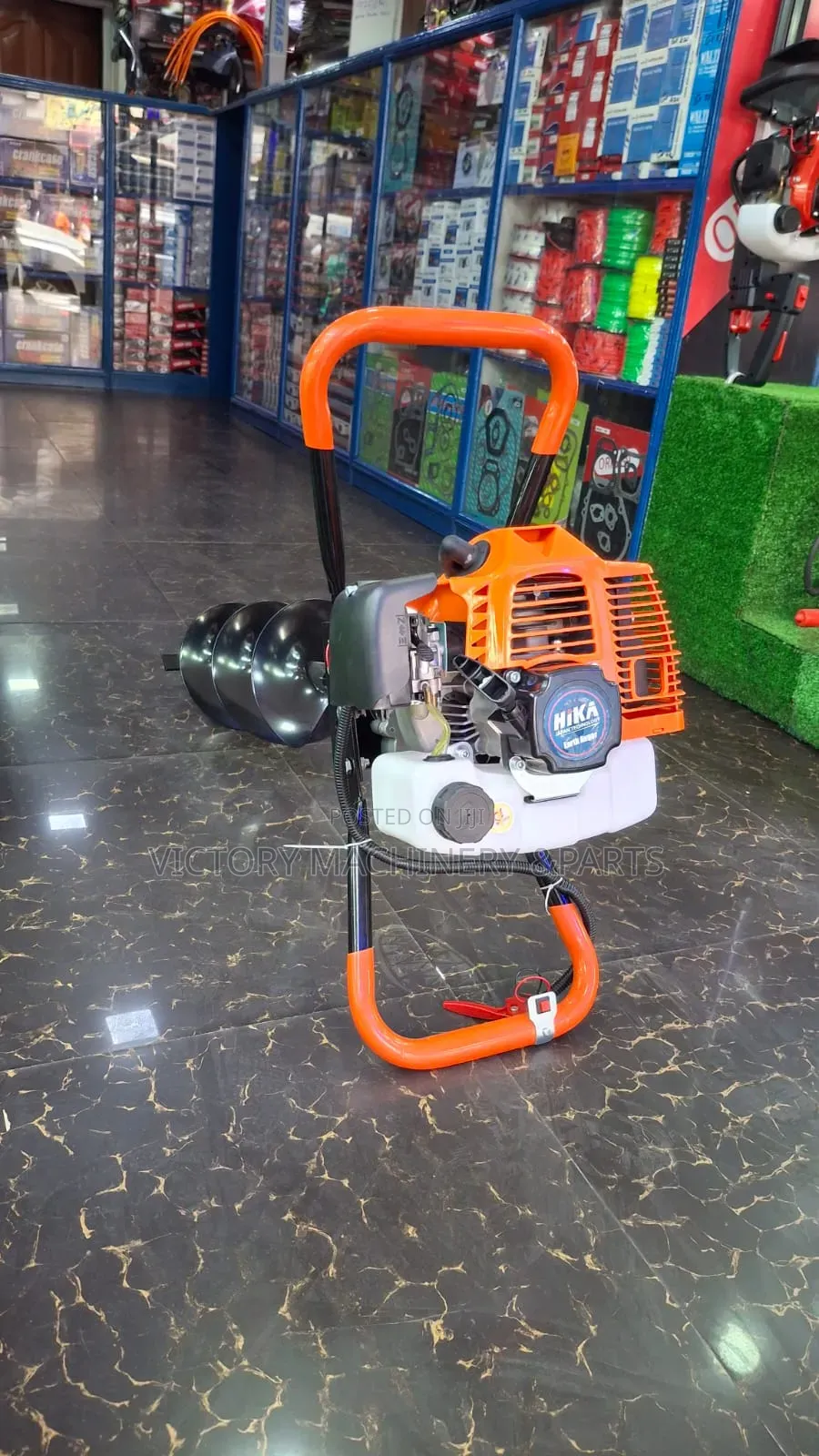 2 Stroke Hika Earth Auger Machine With 1 Bit