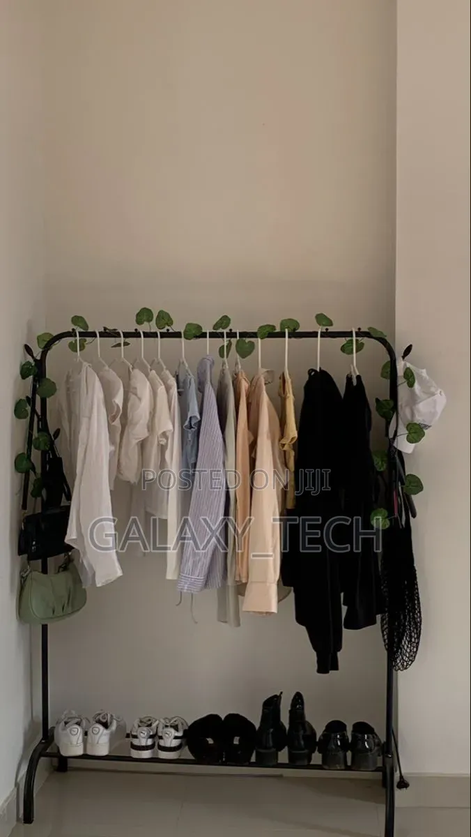 Clothes Rack With Shoe Rack