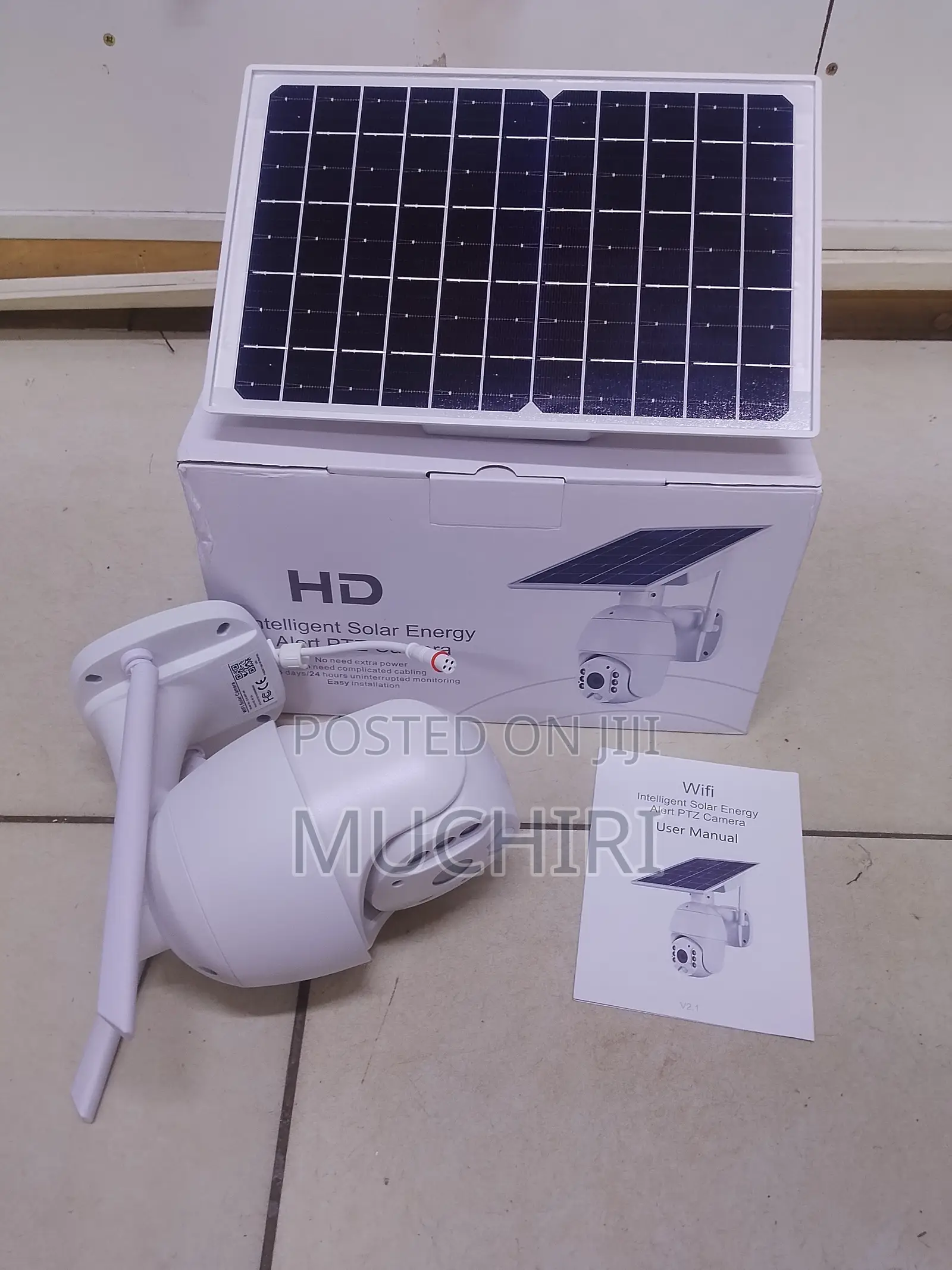 UBOX 4G SIM Card Solar Camera With Two Way Audio 4mp Video