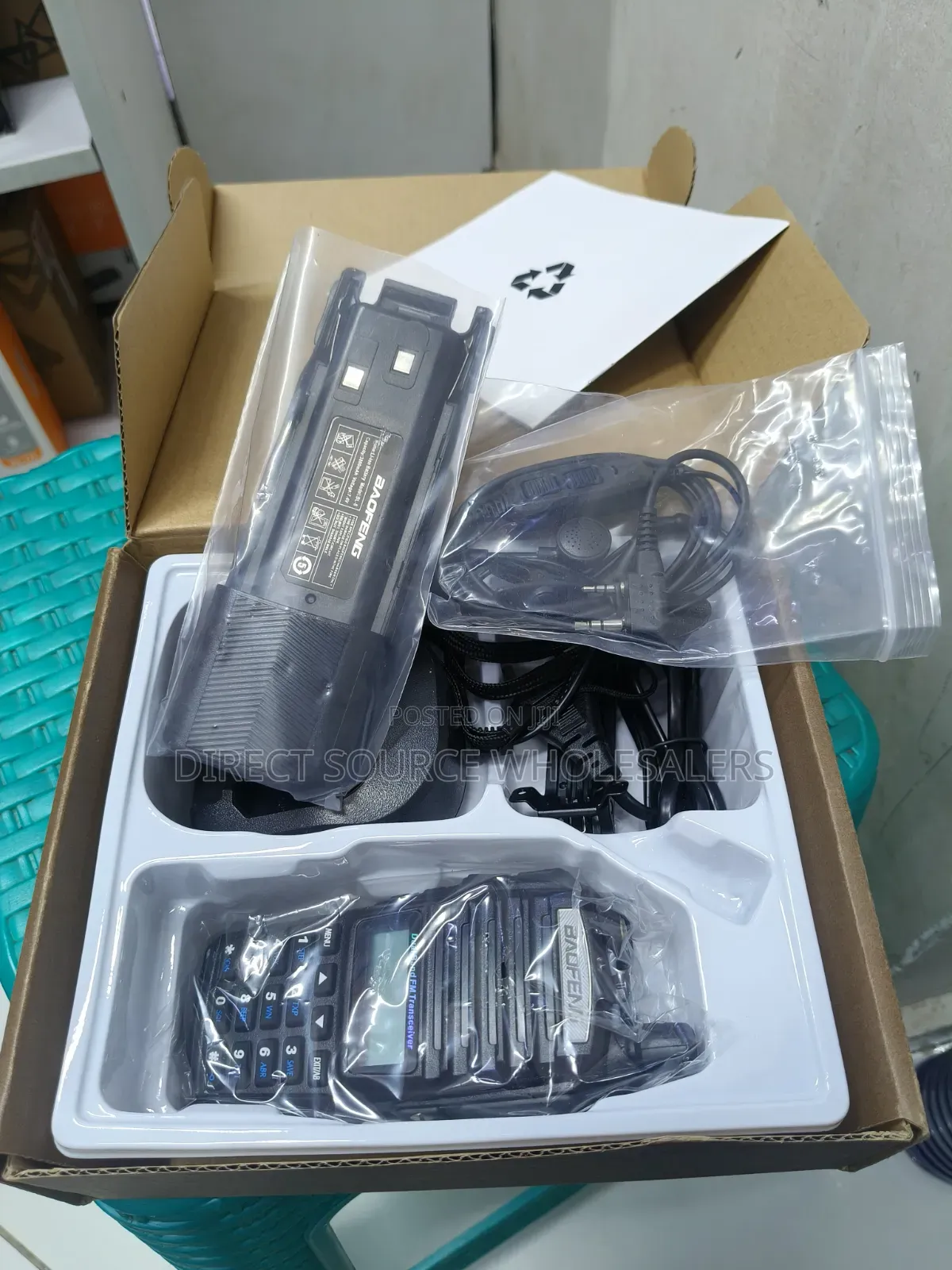 Baofeng UV-82 Plus Walkie Talkie for Security Construction