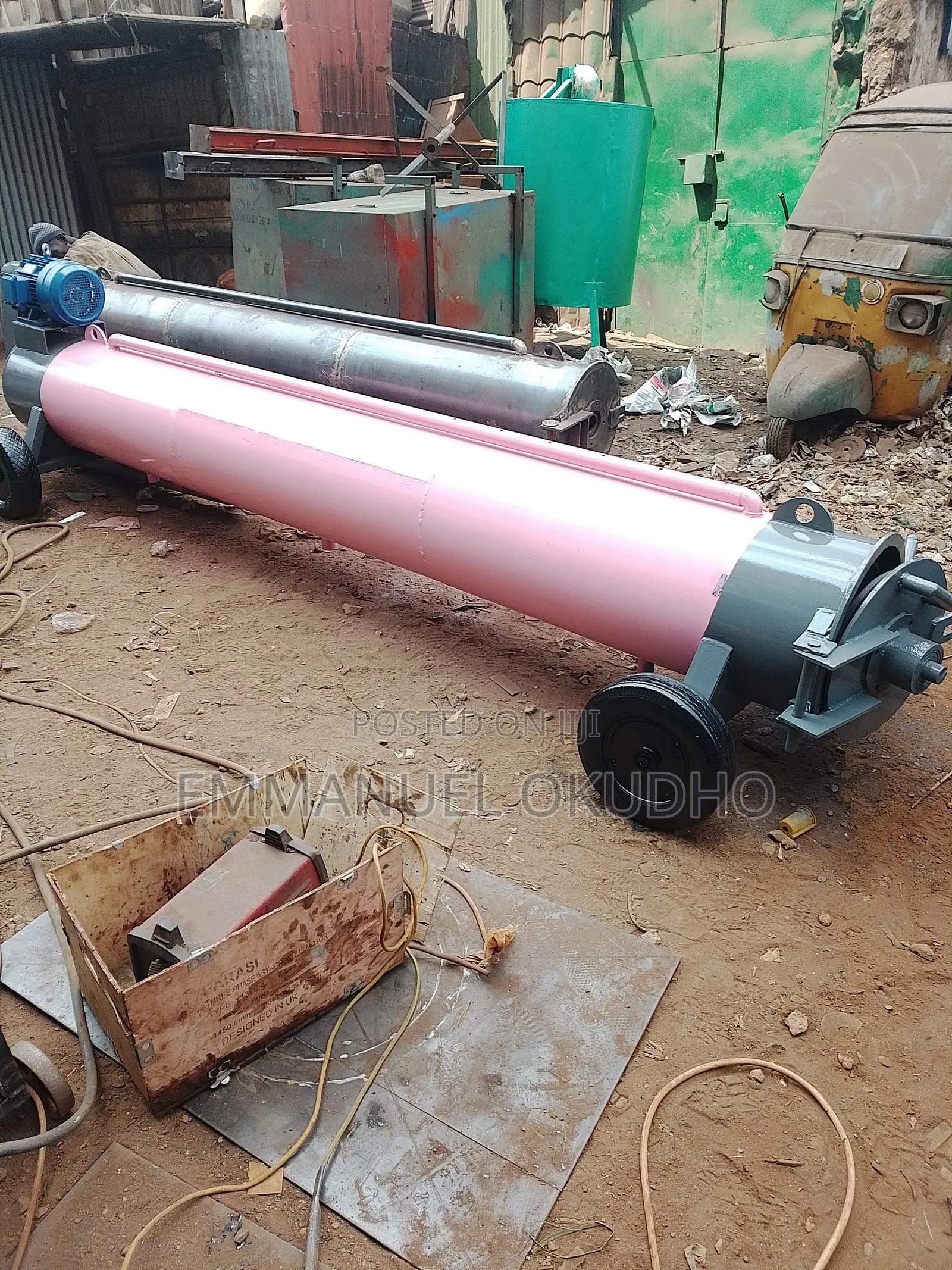 Spinning Carpet Dryer Machine