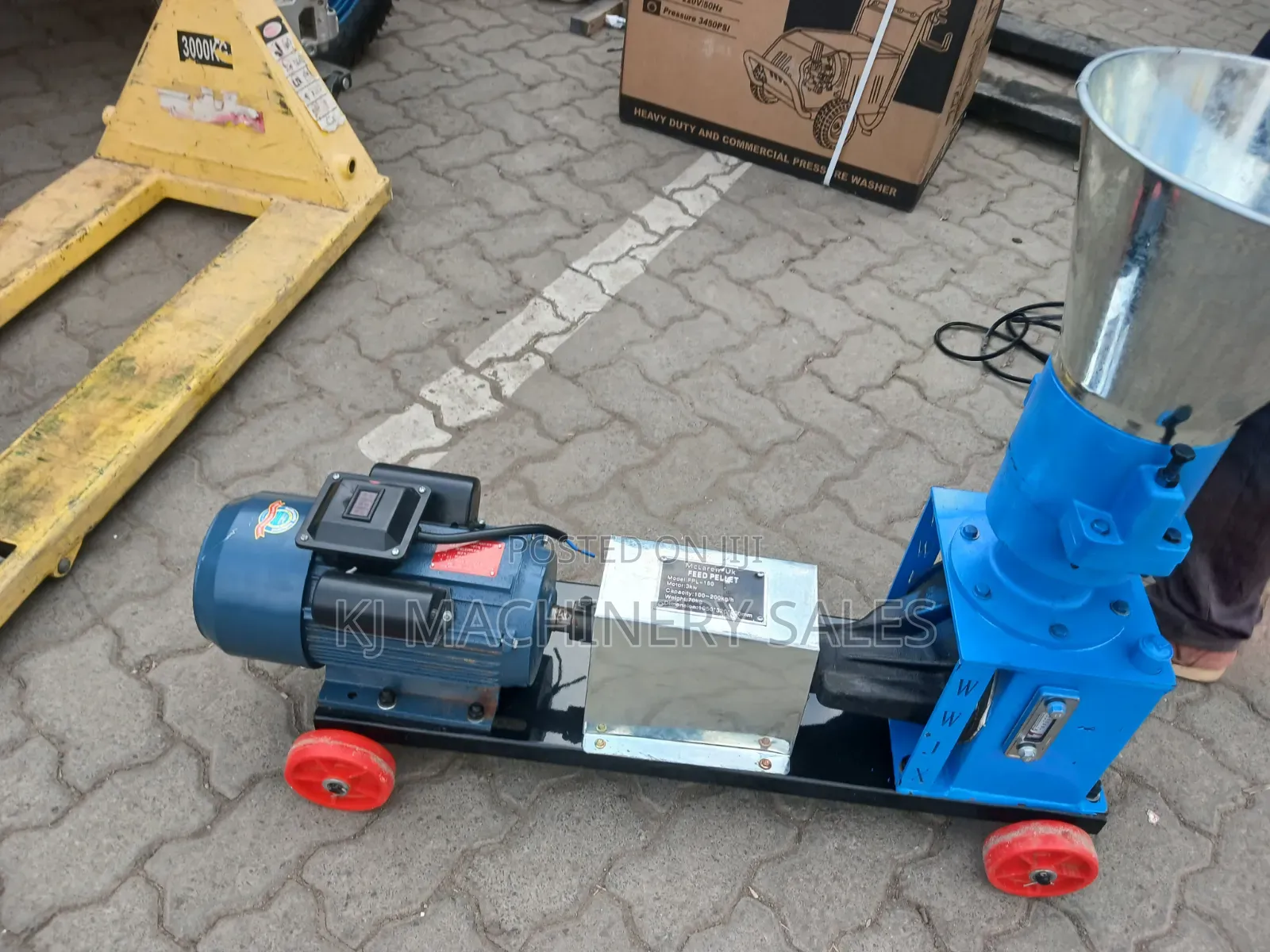 Pelletizer Machine 5.5hp Motor