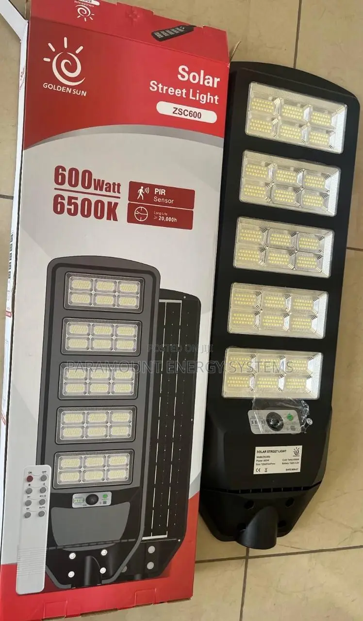 600 Watts Street Solar Lights