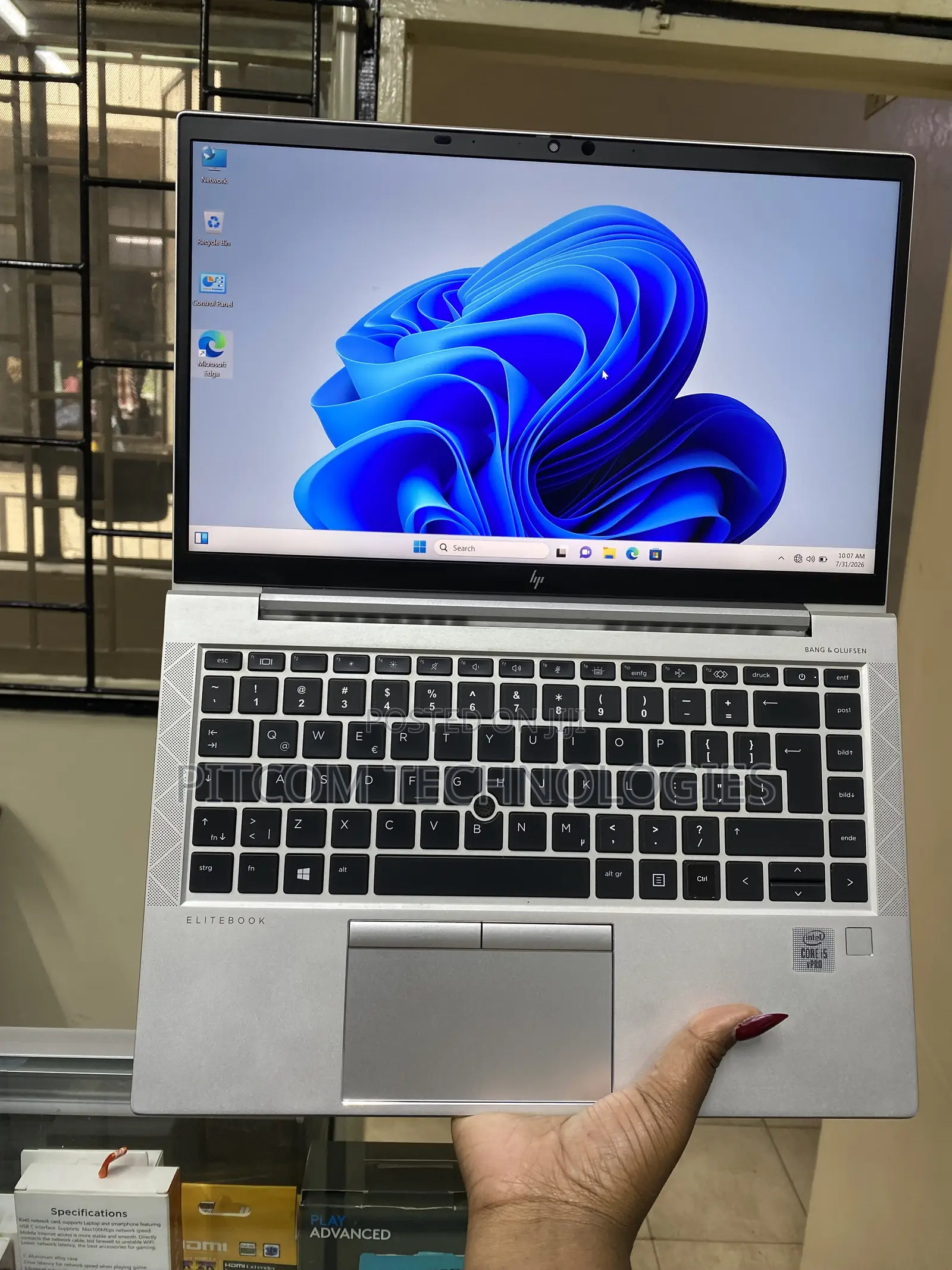 Laptop HP EliteBook 840 G7 8GB Intel Core i5 SSD 256GB