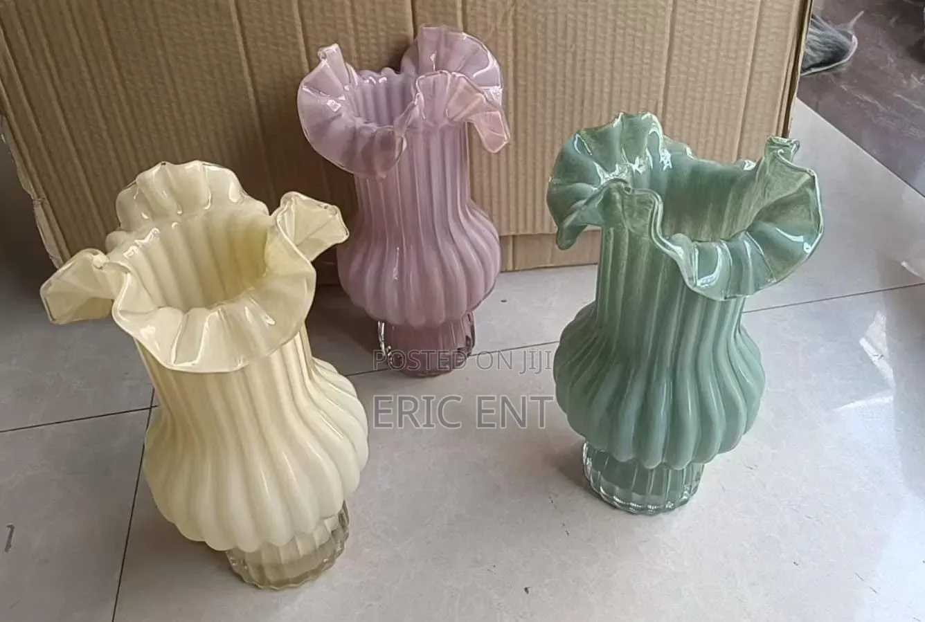 Fancy Glass Flower Vase